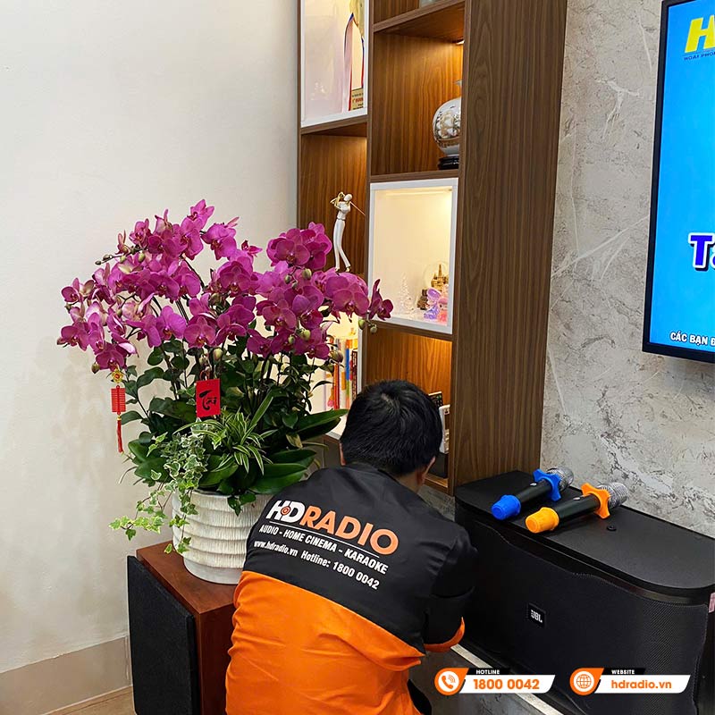 Dàn karaoke JBL GD95 của anh Bình