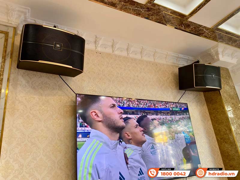 Lắp đặt bộ dàn Karaoke JBL HK31 kết hợp Sub Paramax SW-1800 trị giá hơn 46 triệu cho anh Vũ