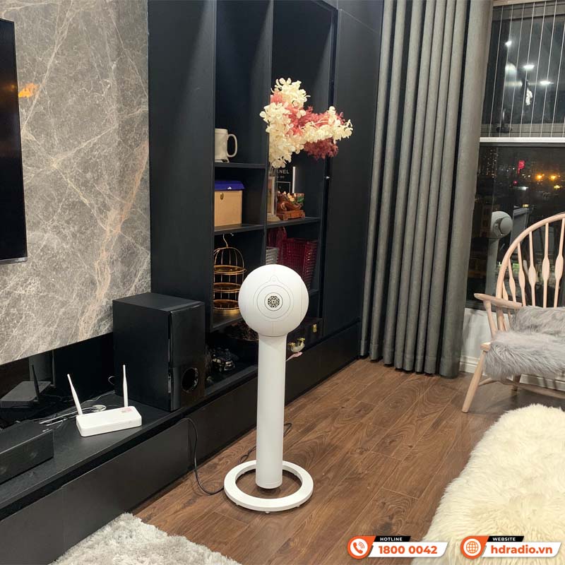 Lắp đặt Bộ Loa DEVIALET Phantom I 103DB cho chị Vân