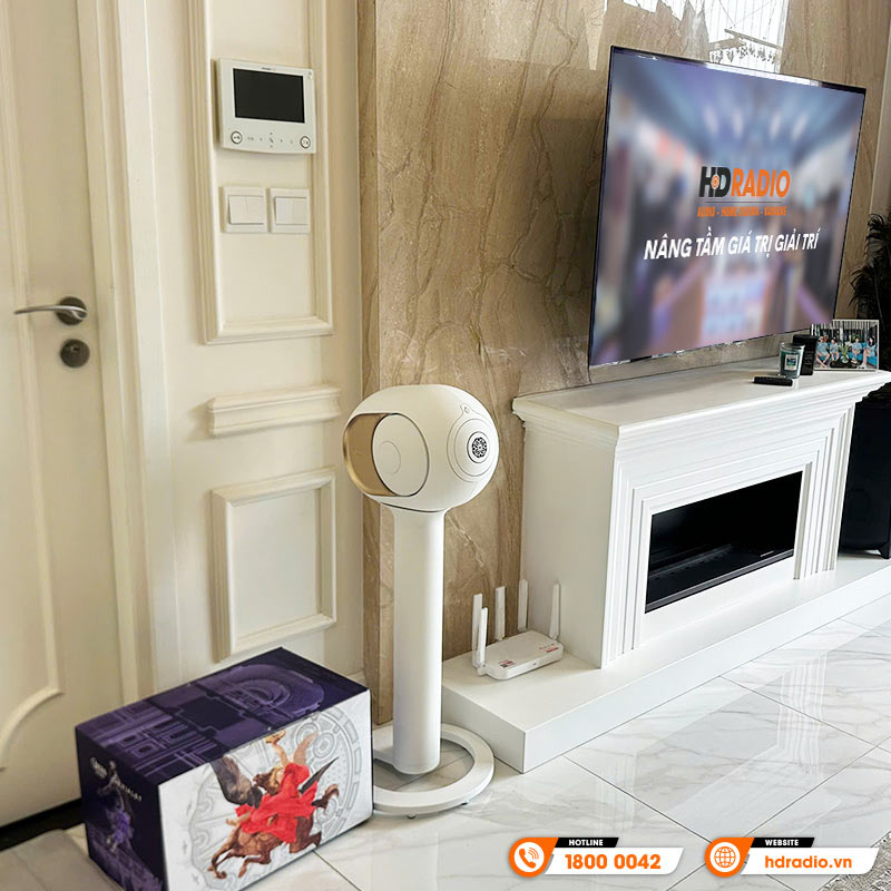 Chân loa DEVIALET Tree (Made in France - Dùng Cho Loa Devialet Phantom I) White, Black Matte-15