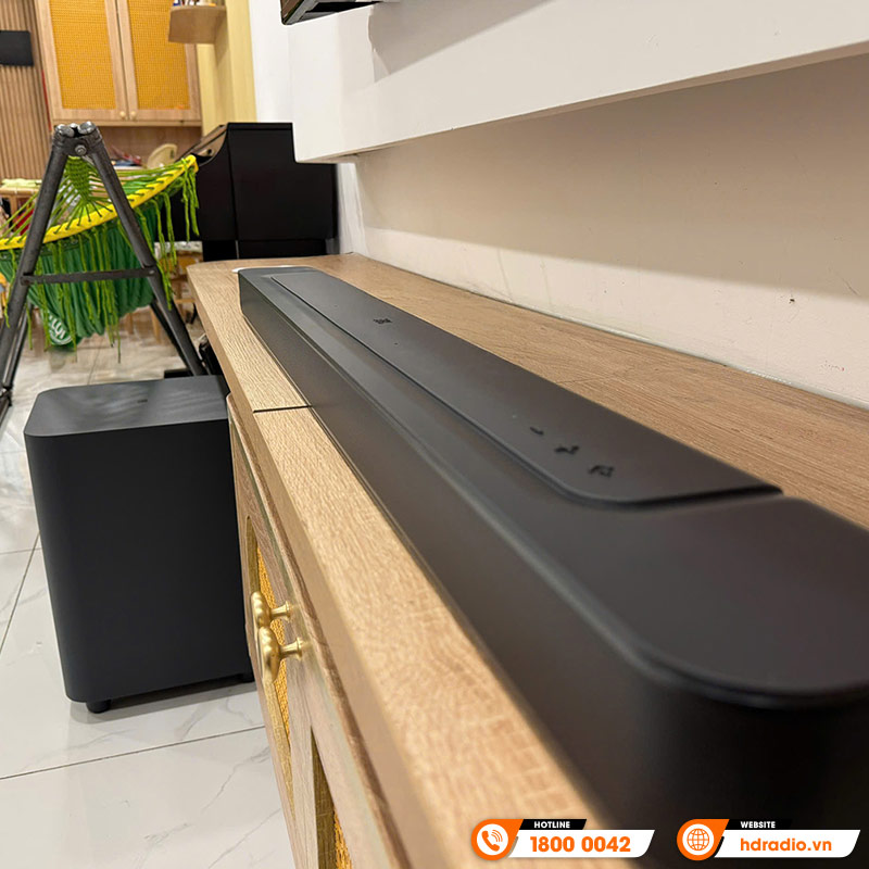 Loa JBL Bar 500 Chính Hãng, Công Suất 590W, Dolby Atmos, Bluetooth 5.0, Wifi, HDMI, Optical, (Âm Thanh Vòm Ảo 5.1 Kênh)-16