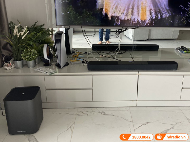 Lắp đặt Bộ Loa Soundbar Sennheiser SB23