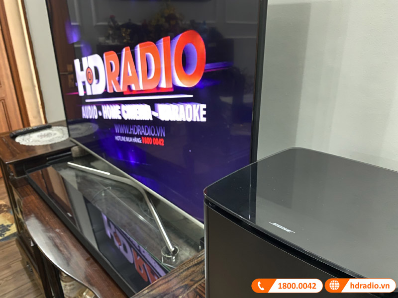 Bộ loa soundbar Bose SB02 nhà anh Nguyên