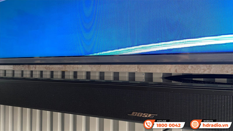 Lắp đặt bộ loa soundbar Bose SB32 cho anh Hưng ở Hà Nội
