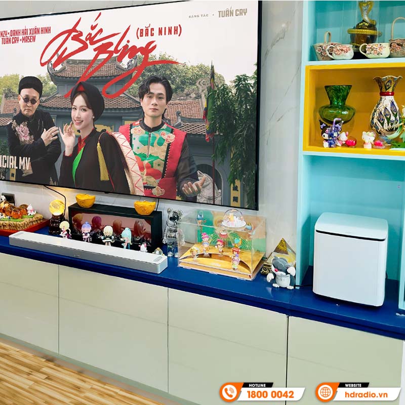 Bộ loa Soundbar Bose SB32 của anh Tùng