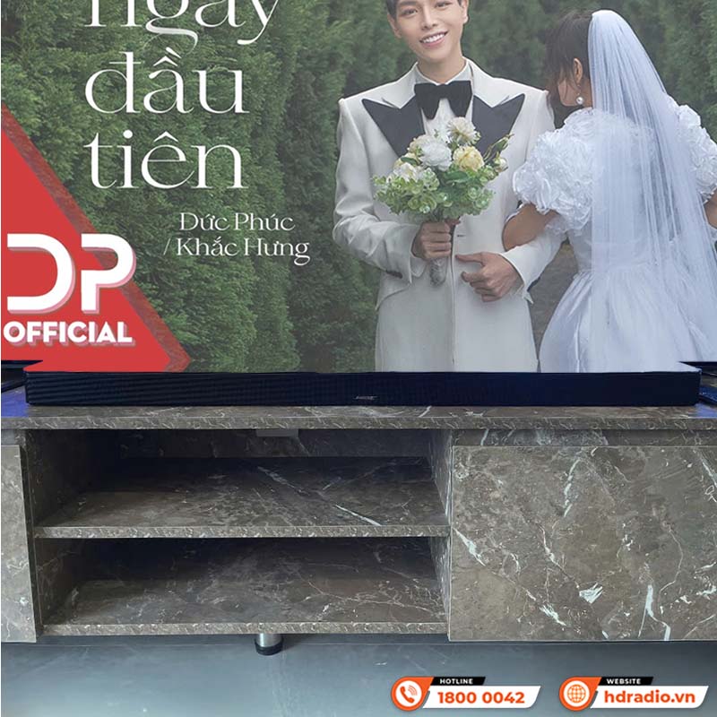 Lắp bộ loa Soundbar Bose SB32 cho công ty TNHH Nguồn Á Châu