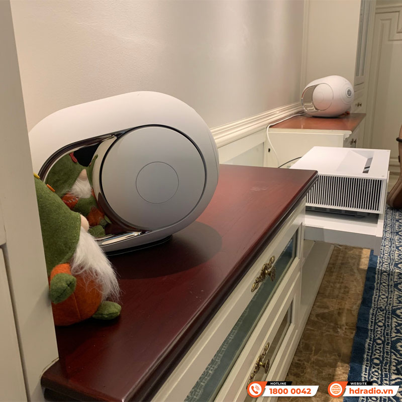 Lắp đặt cặp Loa DEVIALET Phantom I 103DB cho anh Nicolas Goelen
