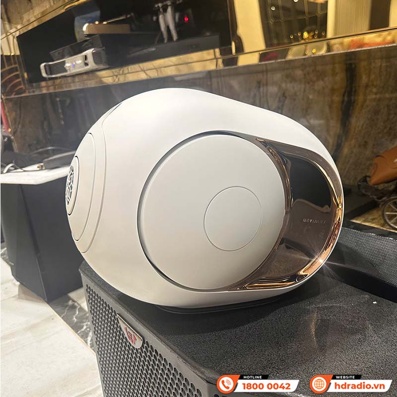 Bàn giao và Lắp đặt cặp Loa DEVIALET Phantom I 108DB cho anh Đại