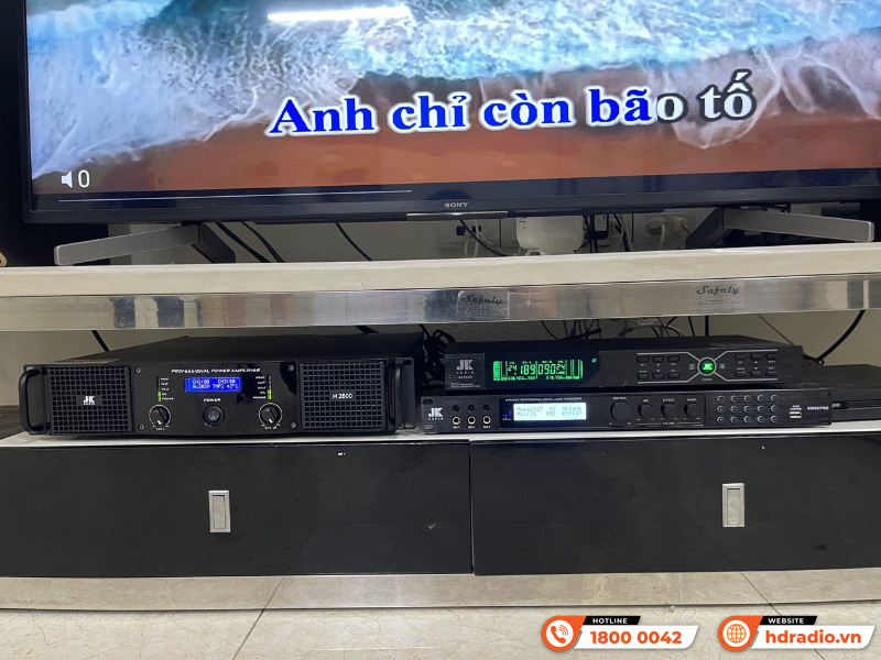 Bộ dàn karaoke JBL HK22 của anh Hùng Bộ dàn karaoke JBL HK22 của anh Hùng