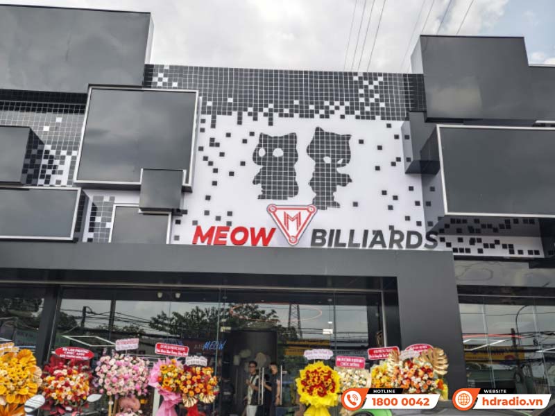 Dàn âm thanh quán Meow Billards 