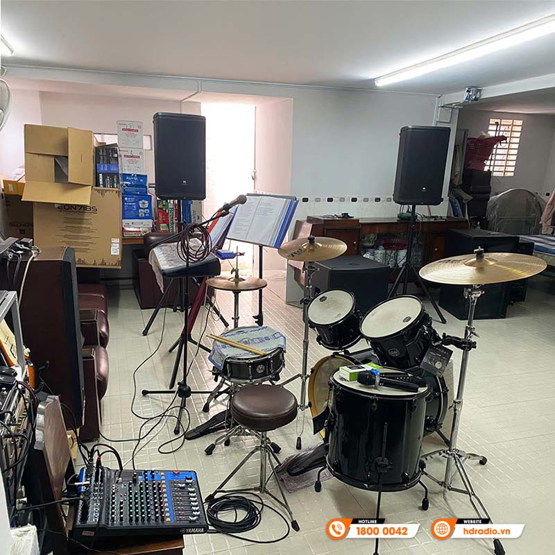 Lắp đặt Dàn Âm Thanh Sân Khấu Biểu Diễn Karaoke Acoustic SK01 cho chú Phước