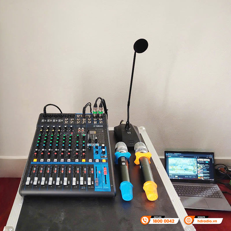 Lắp đặt Dàn âm thanh sân khấu hội trường cao cấp cho Trường Mầm Non Đông Hoàng