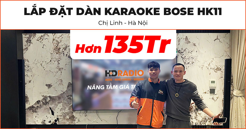 Lắp đặt Dàn Karaoke Bose HK11 cao cấp cho chị Diệu Linh ở Hoàng Mai, Hà Nội Lắp đặt Dàn Karaoke Bose HK11 cao cấp cho chị Diệu Linh ở Hoàng Mai, Hà Nội