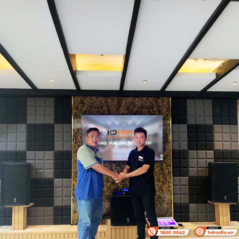 Lắp đặt bộ Dàn Karaoke cao cấp cho anh Công ở Đồng Tháp