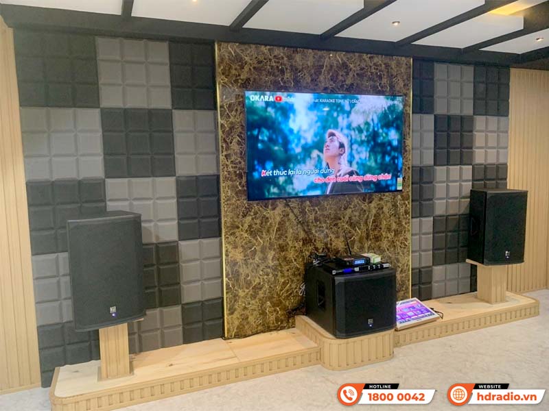 Lắp đặt bộ Dàn Karaoke cao cấp cho anh Công ở Đồng Tháp