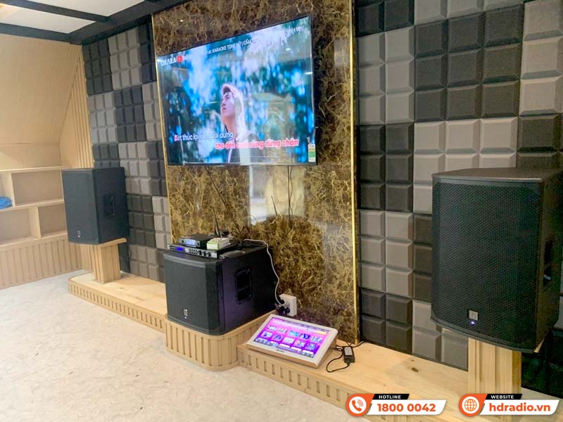 Lắp đặt bộ Dàn Karaoke cao cấp cho anh Công ở Đồng Tháp