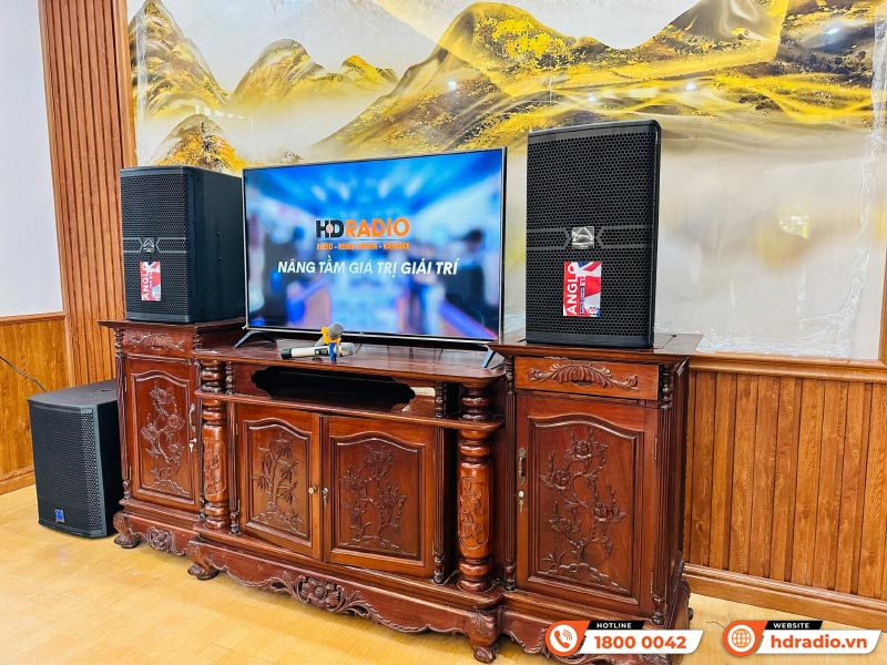 Dàn karaoke cao cấp của anh Hoàn ở Hà Nam