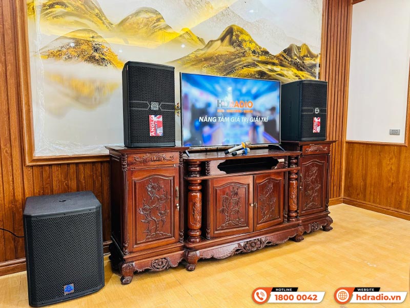 Dàn karaoke cao cấp của anh Hoàn ở Hà Nam