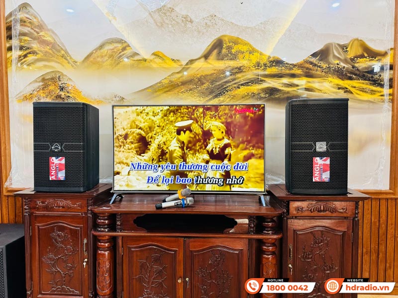 Dàn karaoke cao cấp của anh Hoàn ở Hà Nam