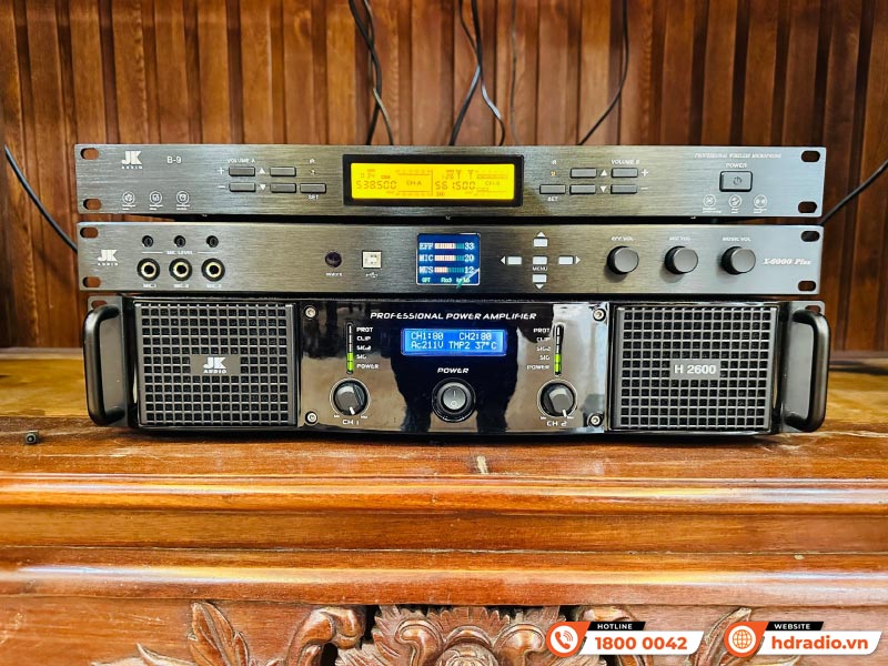 Dàn karaoke cao cấp của anh Hoàn ở Hà Nam