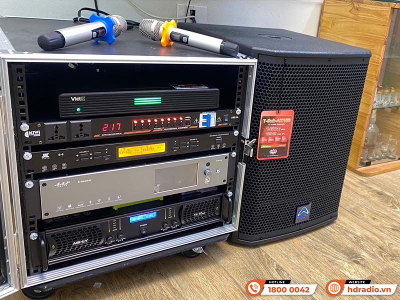 Lắp đặt hệ thống dàn âm thanh karaoke cao cấp cho anh Khải Lắp đặt hệ thống dàn âm thanh karaoke cao cấp cho anh Khải