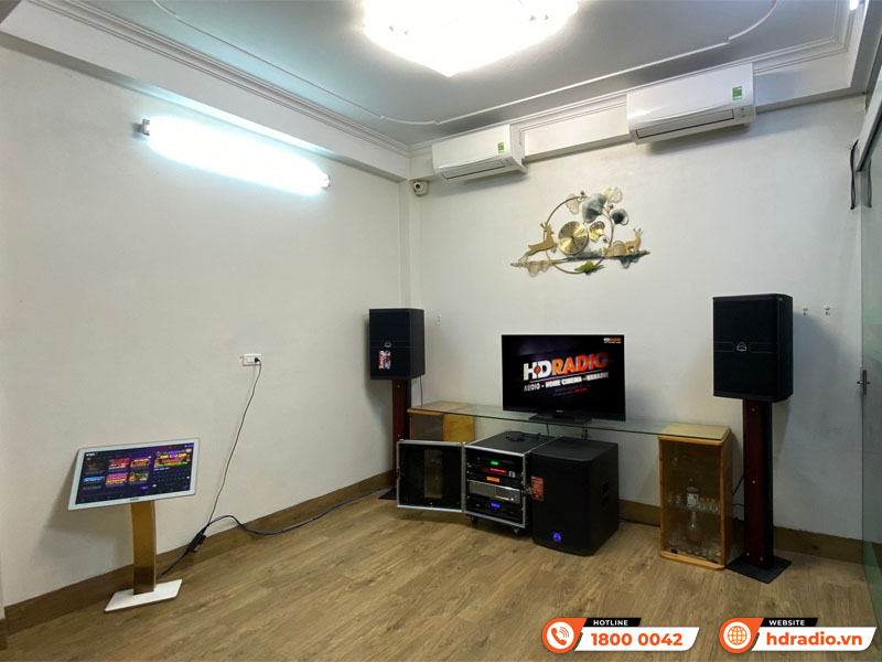 Lắp đặt hệ thống dàn âm thanh karaoke cao cấp cho anh Khải Lắp đặt hệ thống dàn âm thanh karaoke cao cấp cho anh Khải