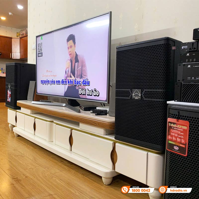 Lắp đặt Dàn karaoke cao cấp cho anh Luân ở Hà Đông Lắp đặt Dàn karaoke cao cấp cho anh Luân ở Hà Đông