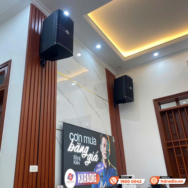 Lắp đặt Dàn karaoke cao cấp cho anh Nam ở Phú Thọ
