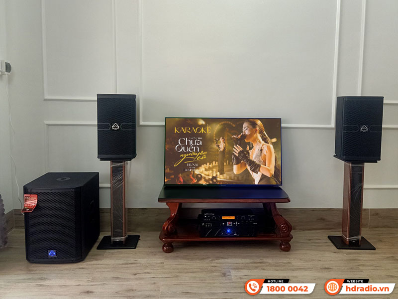 Lắp đặt bộ Dàn karaoke cao cấp cho anh Thanh ở Đồng Nai