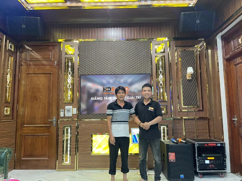 Bộ dàn karaoke của anh Tuấn