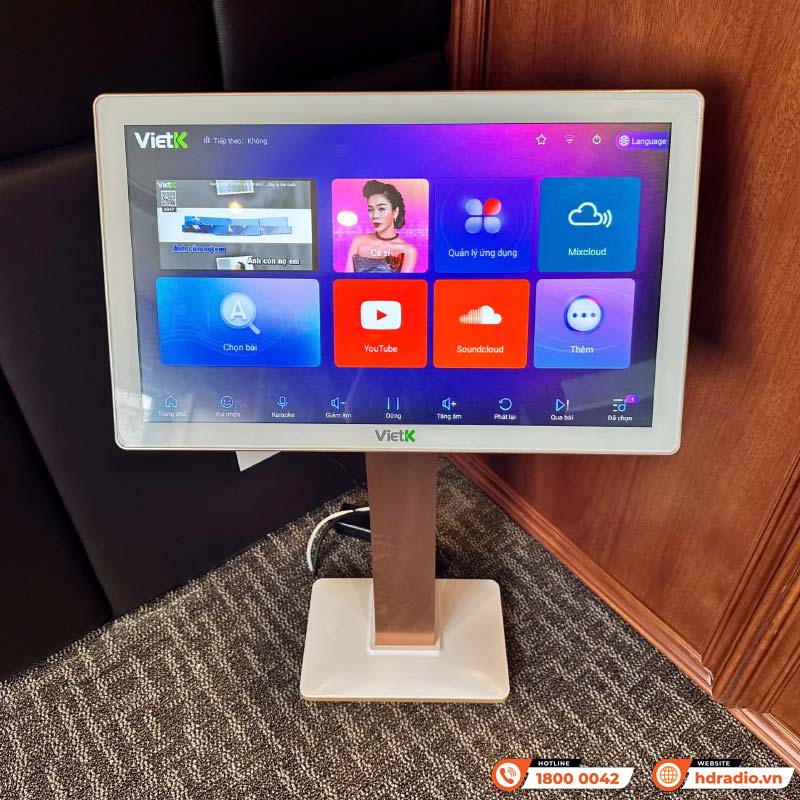 Dàn karaoke cao cấp của chị Thái