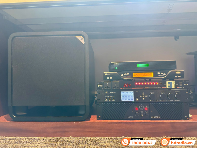 Dàn karaoke cao cấp của chị Thái