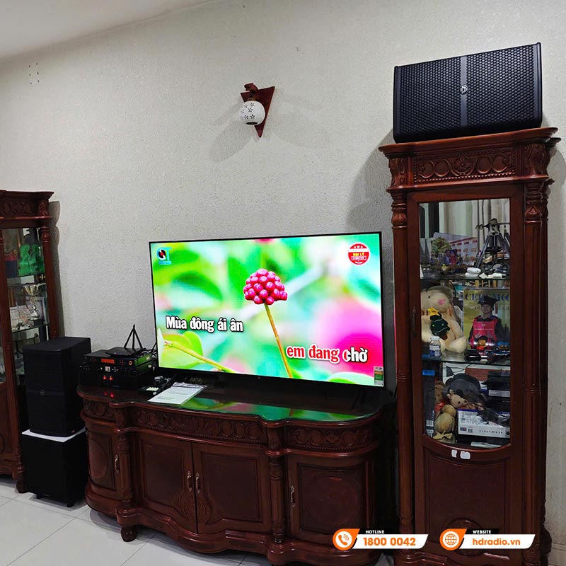 Lắp đặt dàn karaoke Cao Cấp cho chị Trang ở Quận Bình Thạnh, TP. Hồ Chí Minh