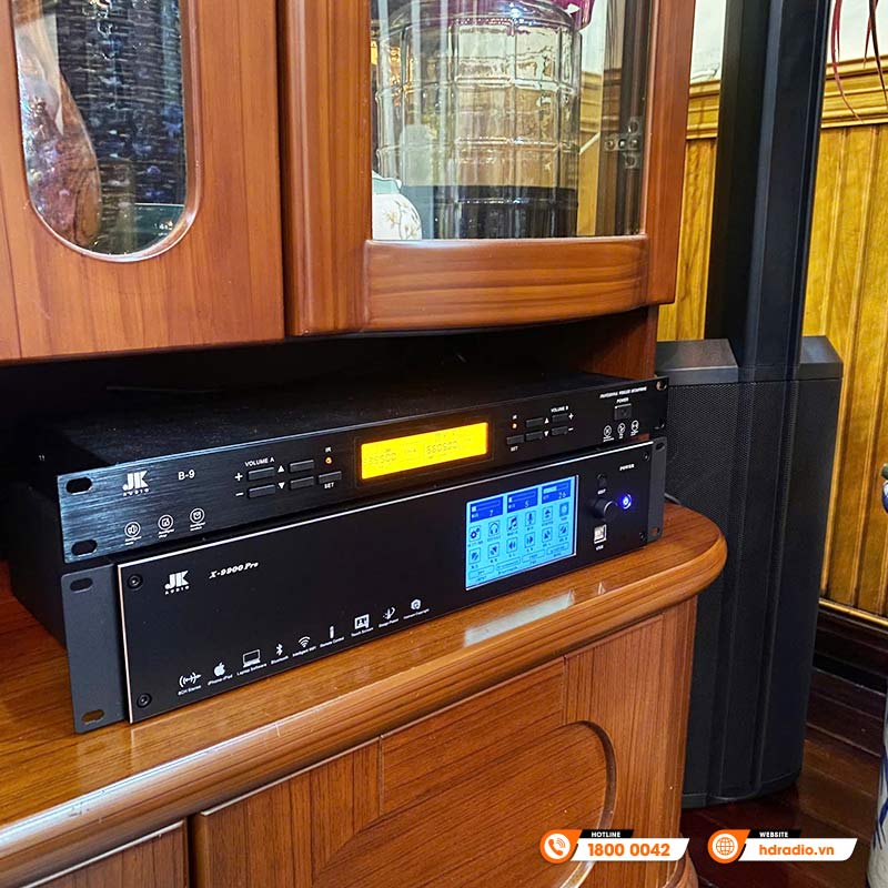 Lắp đặt Dàn karaoke cao cấp cho chị Vân