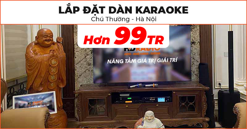 Lắp đặt Dàn karaoke cao cấp trị giá hơn 99 triệu đồng cho chú Thường ở Quận Bắc Từ Liêm, Hà Nội (Bose L1 PRO16, JKaudio X9900 Pro, JKAudio B9, ViệtK 4K Plus 4TB, VietK 22 Inch)