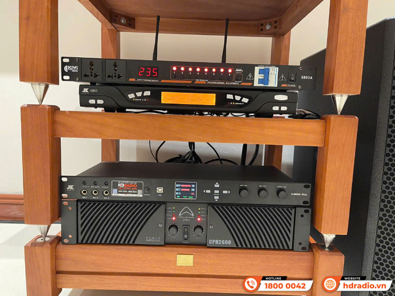 Dàn Karaoke Cao Cấp HDR53 tại nhà anh Sơn ở Bắc Giang