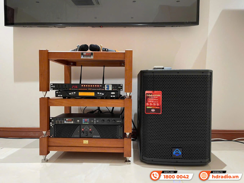 Dàn Karaoke Cao Cấp HDR53 tại nhà anh Sơn ở Bắc Giang