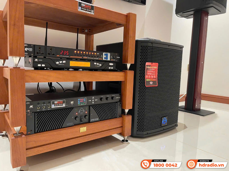 Dàn karaoke cao cấp HDR53 của anh Sơn