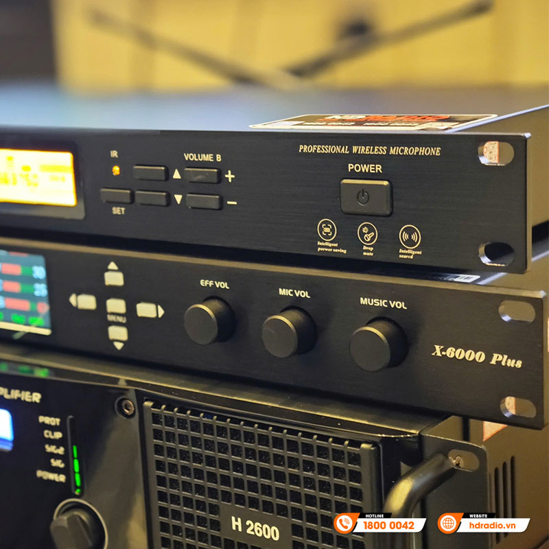 Cục công suất JKAudio H2600, Công suất 600W x 2 Kênh, Mạch Công suất Class H-24