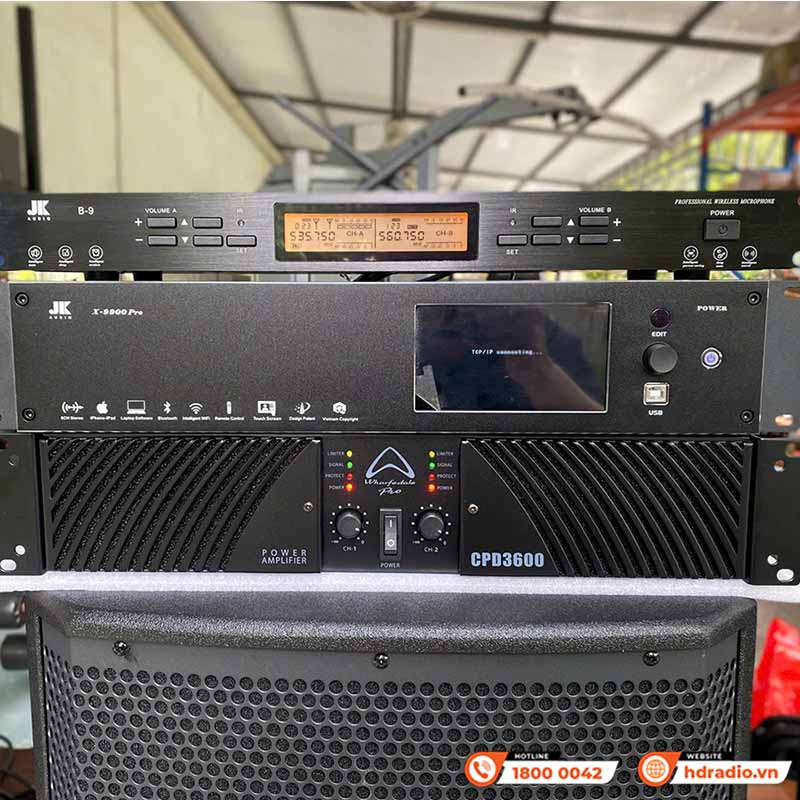 Lắp đặt Dàn karaoke cao cấp HDR90 trị giá hơn 110 triệu đồng cho anh Giàu ở Hồ Chí Minh