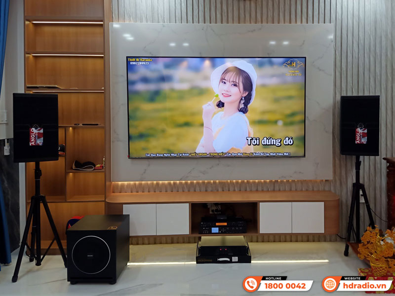 Lắp đặt Dàn Karaoke cao cấp trị giá hơn 100 triệu đồng cho anh Dũng Lắp đặt Dàn Karaoke cao cấp trị giá hơn 100 triệu đồng cho anh Dũng