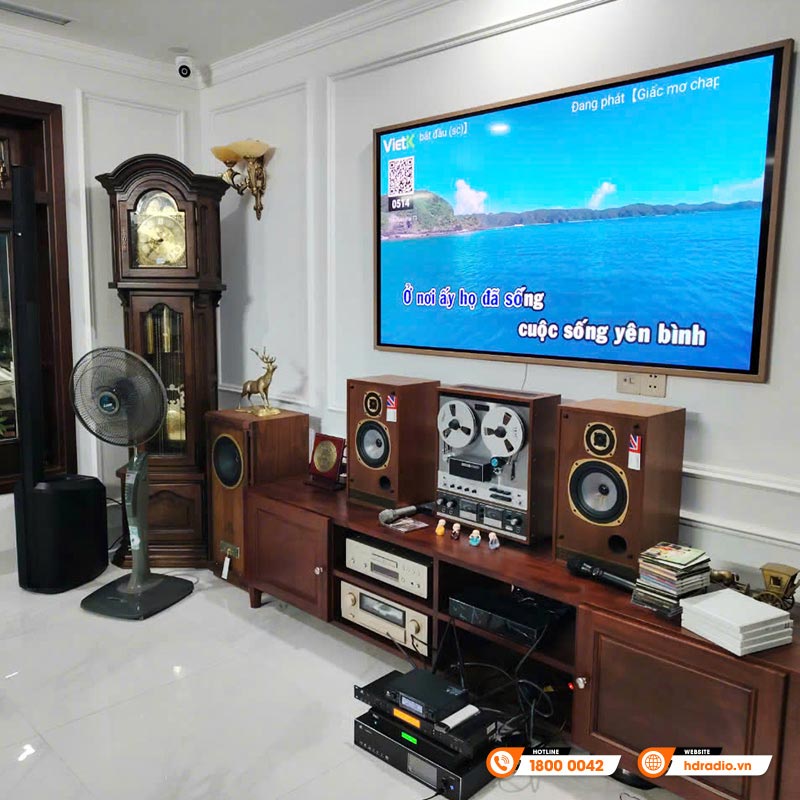Lắp đặt Dàn karaoke cao cấp trị giá hơn 103 triệu đồng cho anh Hải