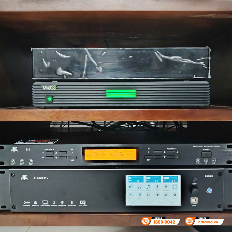 Lắp đặt Dàn karaoke cao cấp trị giá hơn 103 triệu đồng cho anh Hải