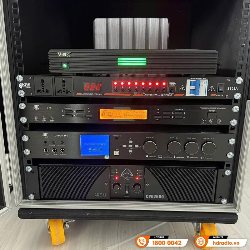 Dàn karaoke của anh Tâm