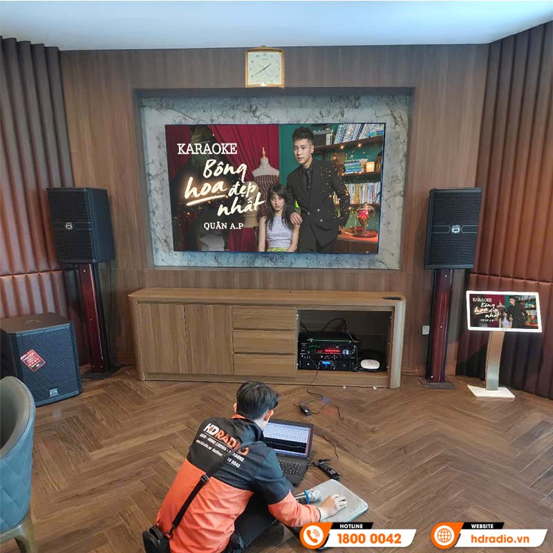 Dàn karaoke cao cấp của anh Quỳnh Dàn karaoke cao cấp của anh Quỳnh