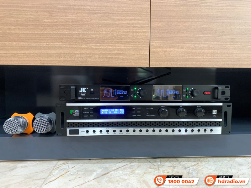 Dàn karaoke Wharfedale HK30 của anh Thảo ở Bình Dương