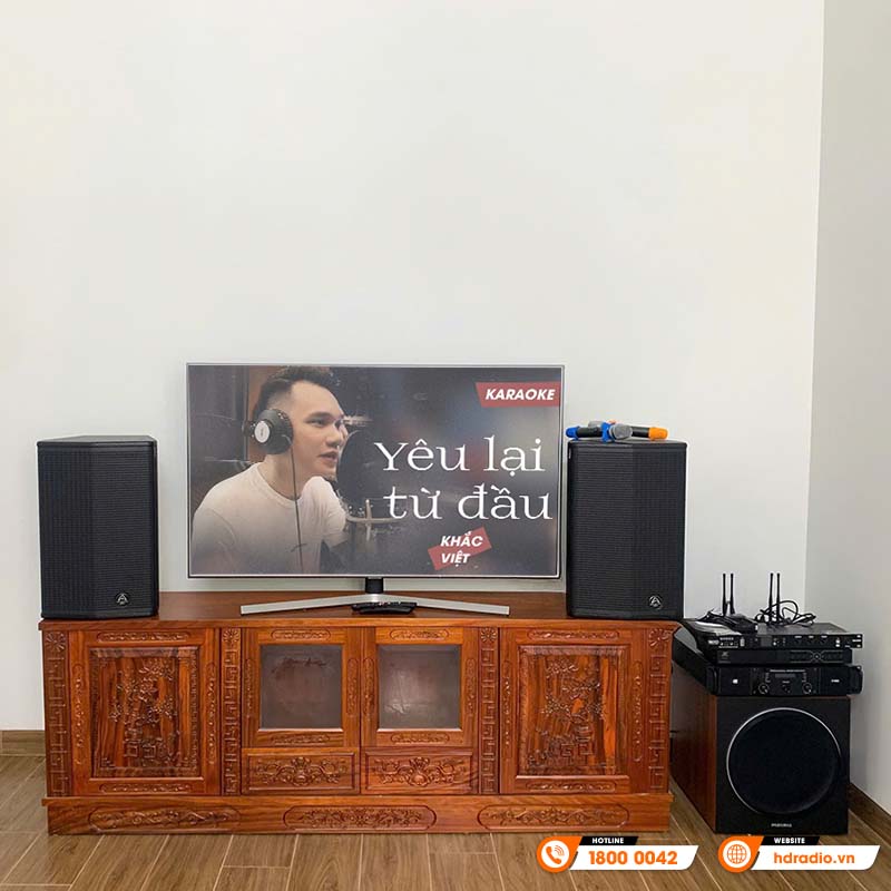 Bộ dàn karaoke của anh Thắng