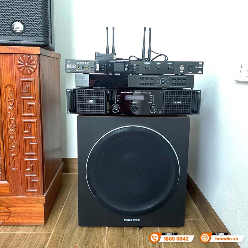 Bộ dàn karaoke của anh Thắng