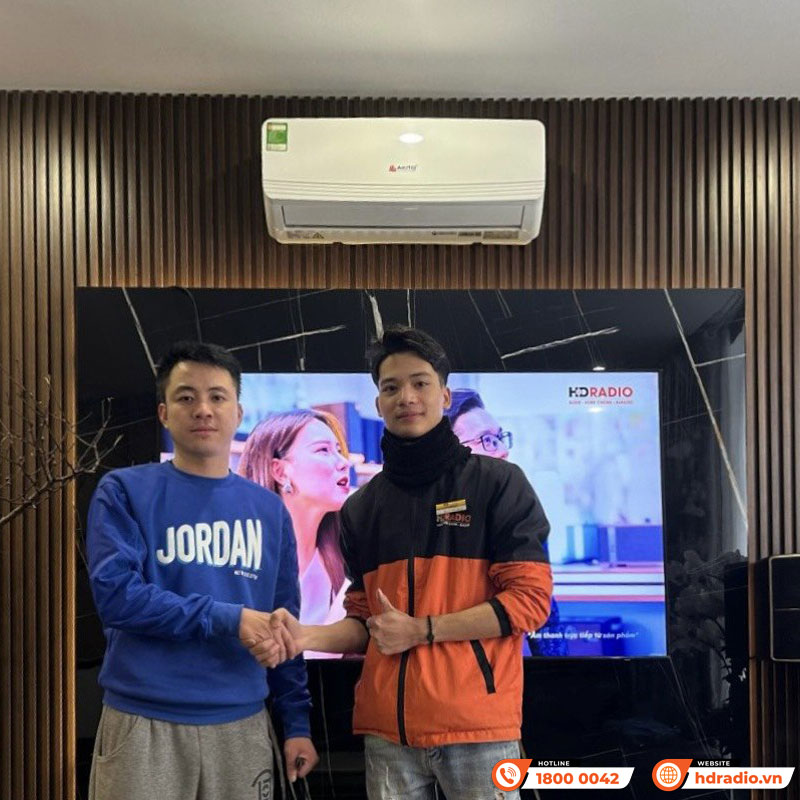 Lắp đặt Dàn karaoke Chất Lượng trị giá hơn 29 triệu đồng cho anh Duy