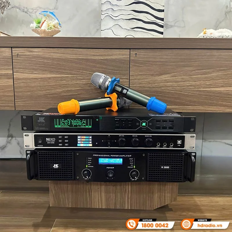 Lắp đặt Dàn karaoke cho anh Chính ở Vĩnh Phúc